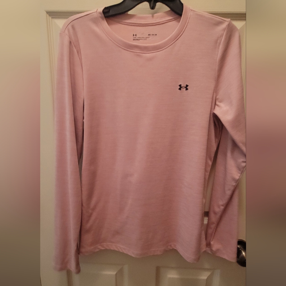 Under Armour Pink Long Sleeve Shirt